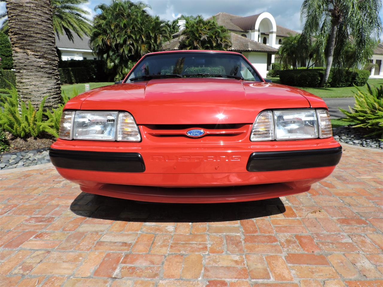 Ford-Mustang-lx-1990-Red-Black-9