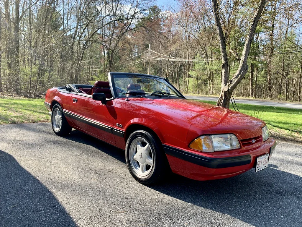 Ford-Mustang-lx-v8-convertible-1991-Red-Red-11