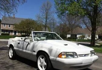 Ford-Mustang-lx-v8-convertible-1993-White-White-1