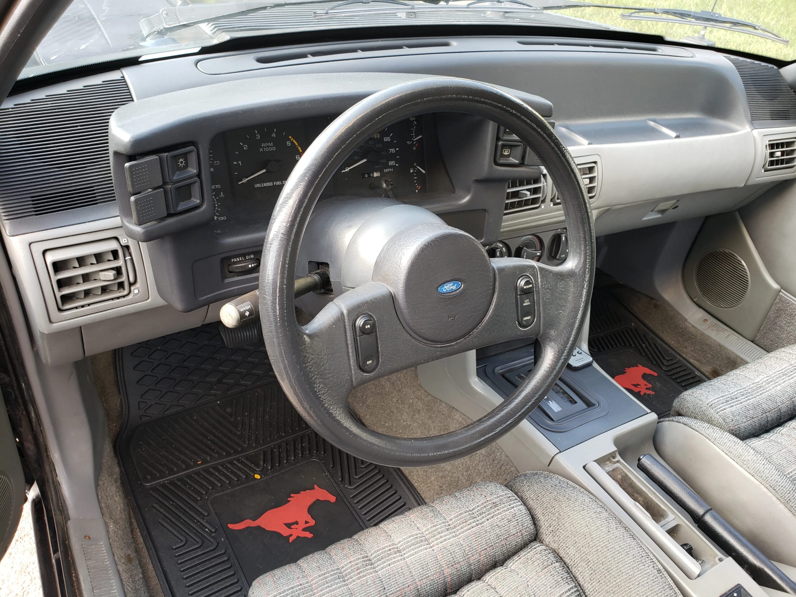 Ford-Mustang-lx-v8-hatchback-1989-Blue-Gray-6