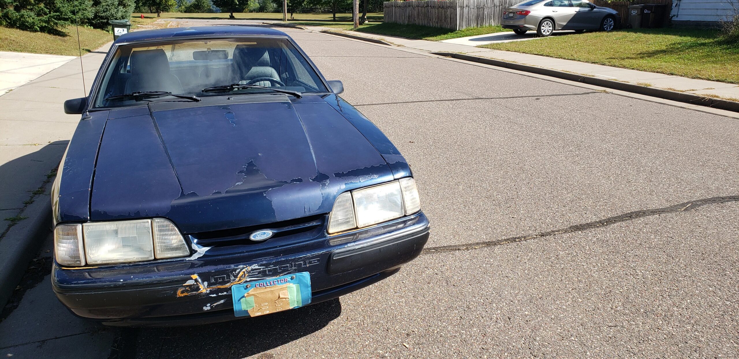 Ford-Mustang-lx-v8-hatchback-1989-Blue-Gray-7