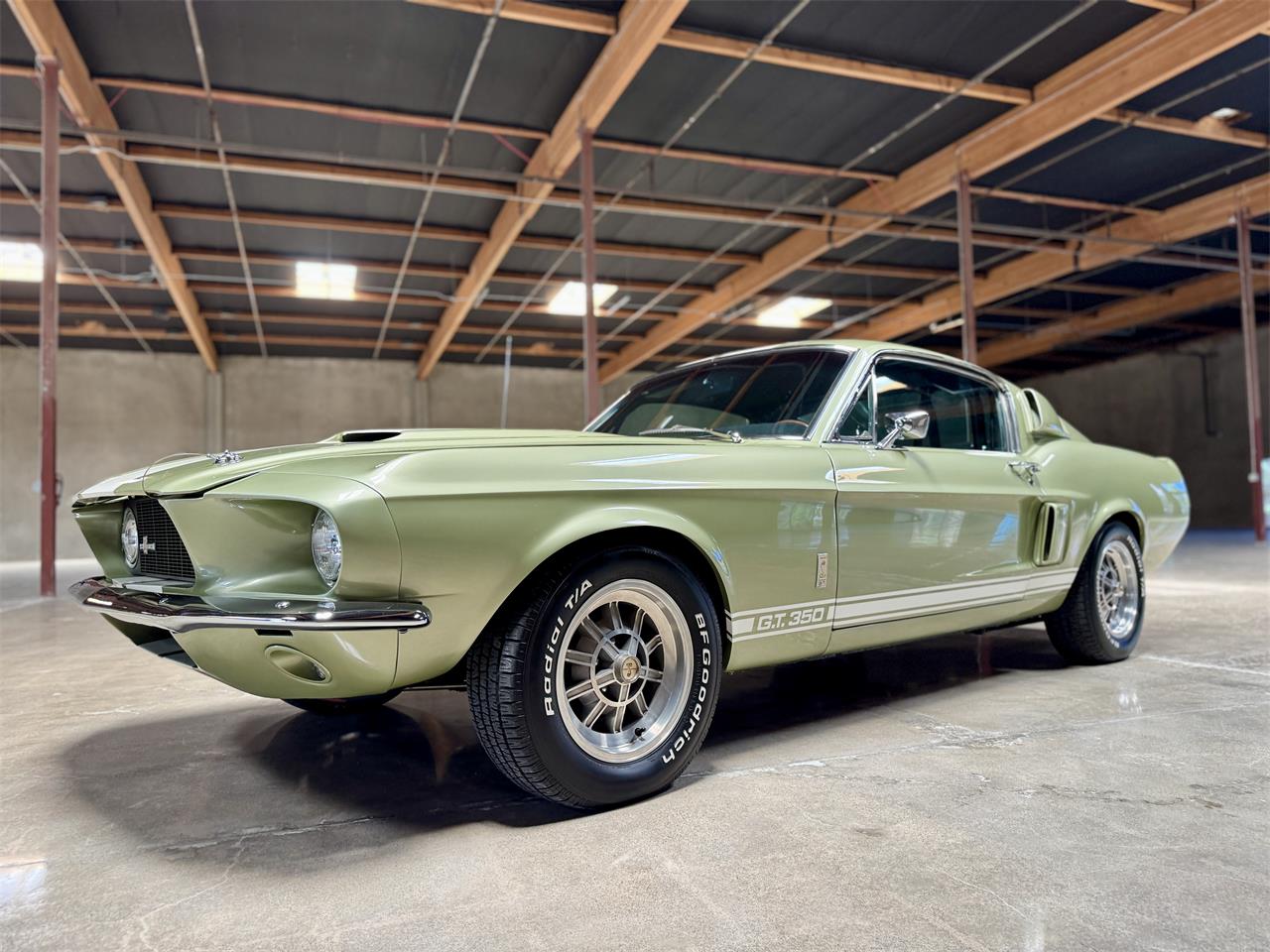 Ford-Mustang-shelby-gt350-1967-Lime-Gold-Black-6