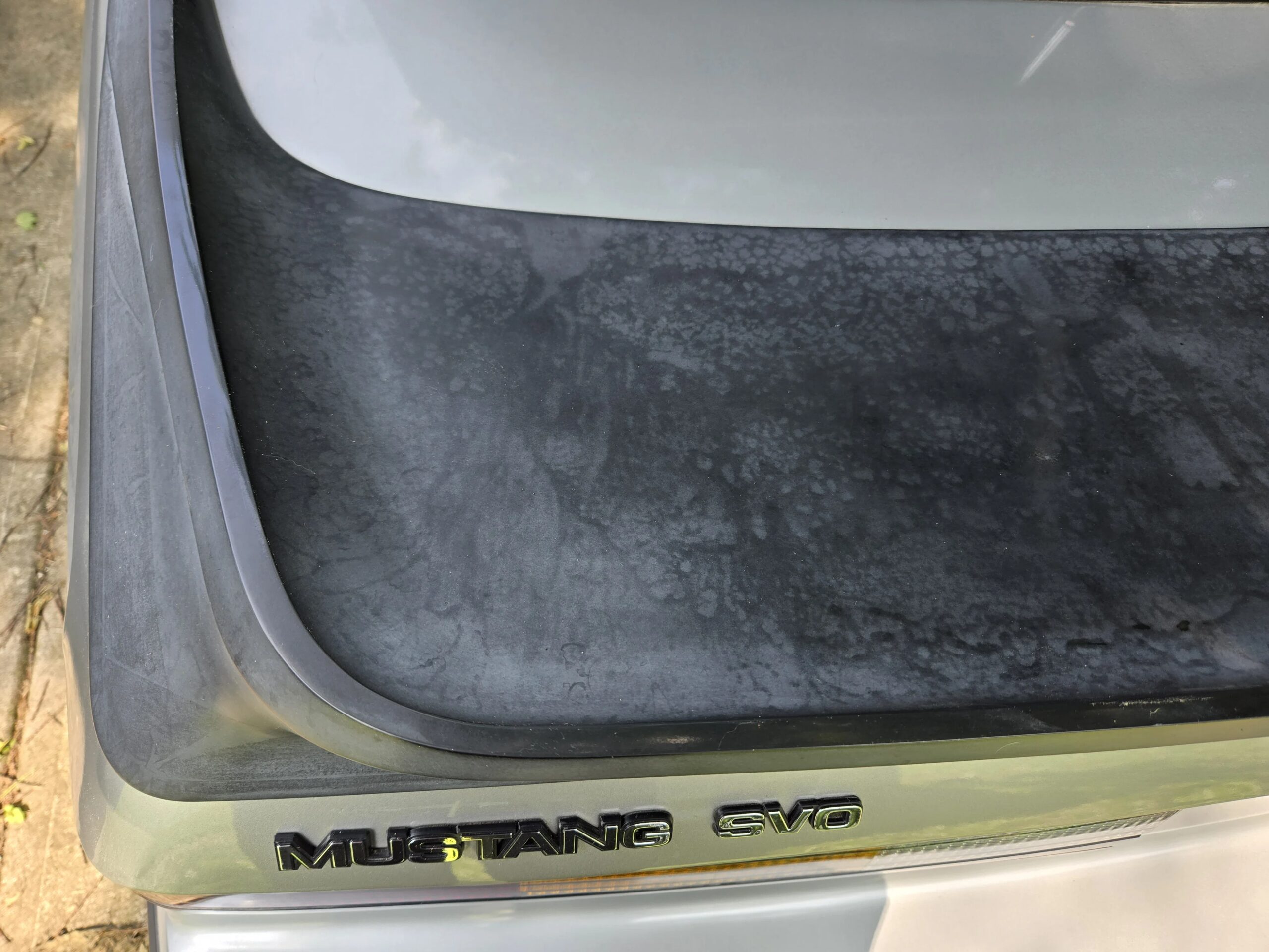 Ford-Mustang-svo-hatchback-1984-Silver-Gray-33