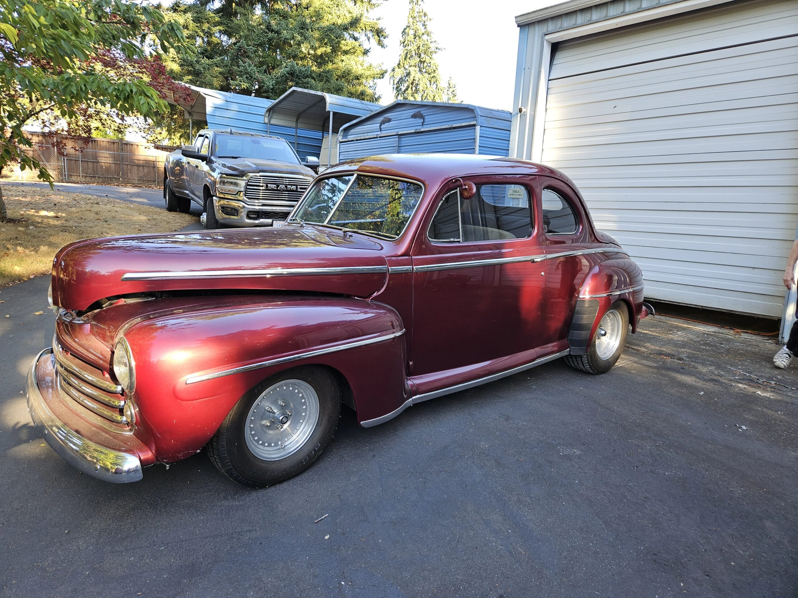 Ford-Other-ford-models-1948-Burgundy-Gray-1