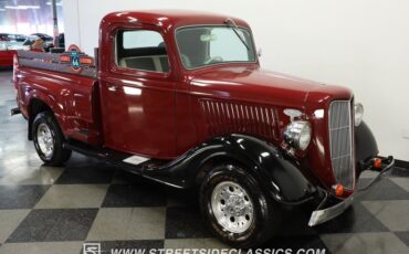 Ford-Pickup-1936-Burgundy-Gray-2