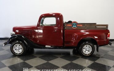 Ford-Pickup-1936-Burgundy-Gray