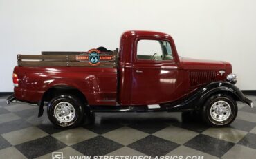 Ford-Pickup-1936-Burgundy-Gray-47