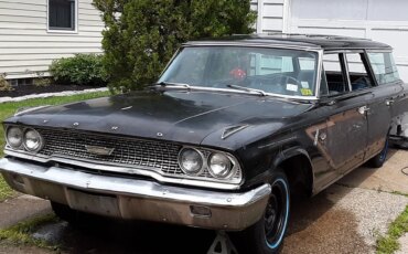 Ford-Station-wagon-series-1963-Black-Blue