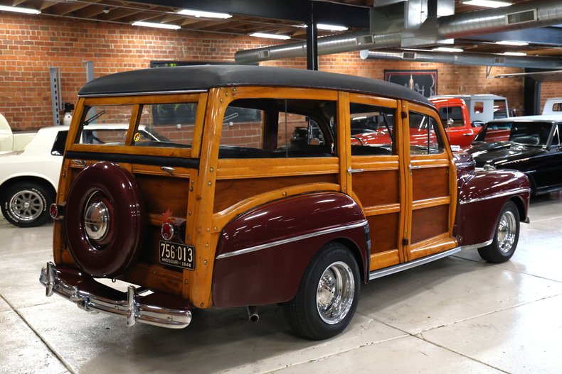 Ford-Super-deluxe-1948-Burgundy-Brown-7