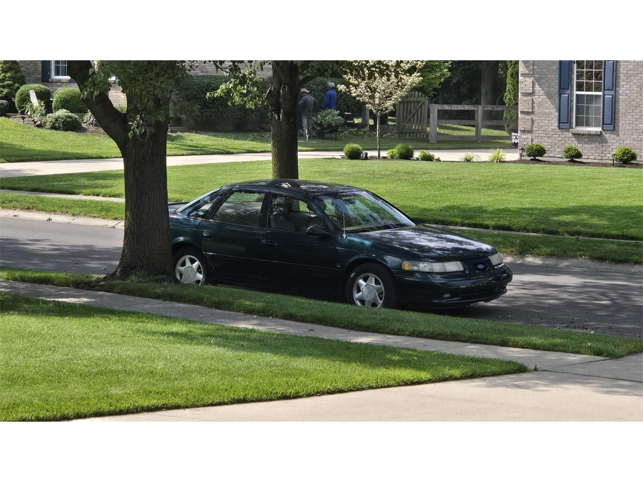 Ford-Taurus-1995-Emerald-Green-Tan-14