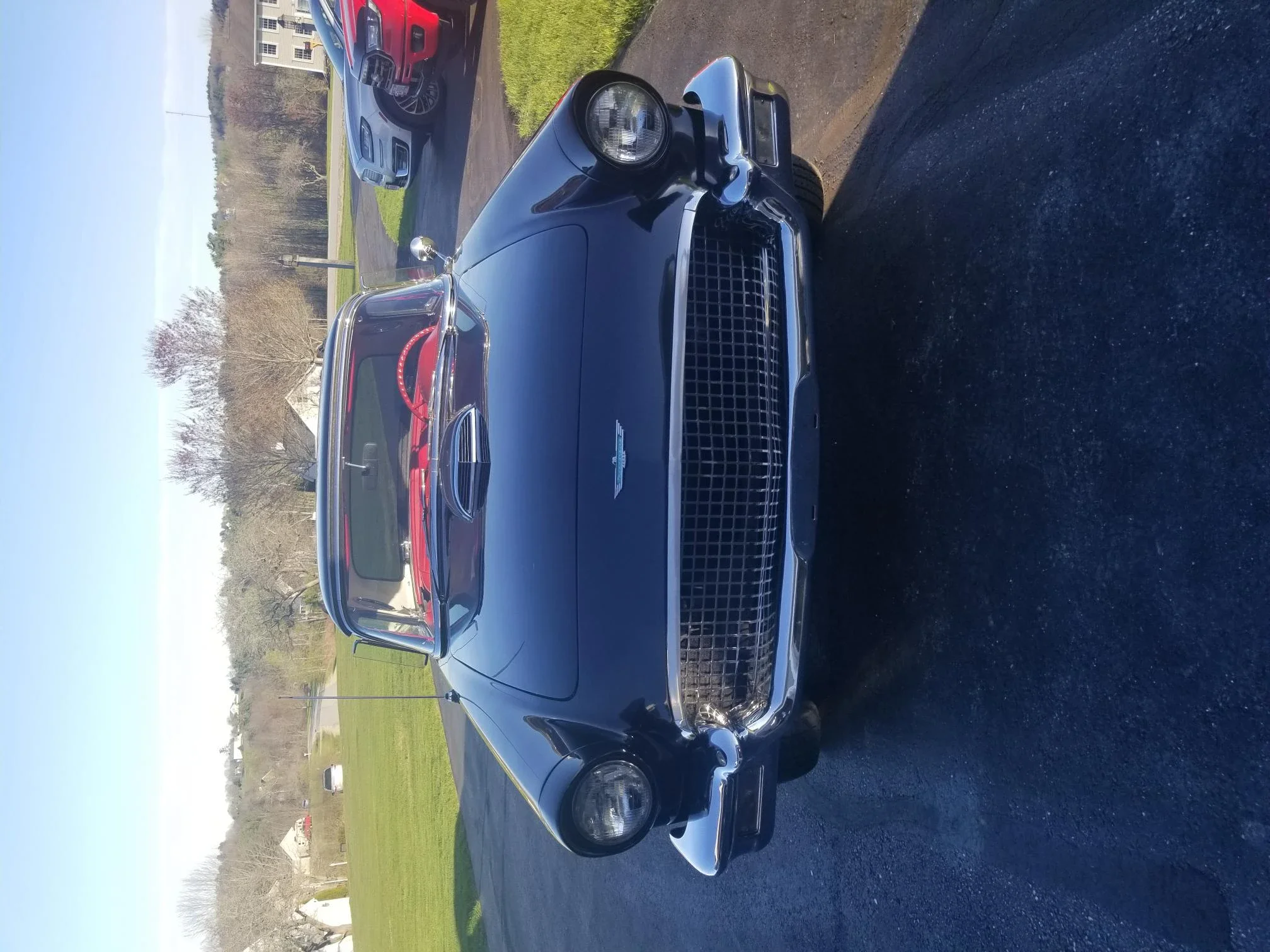 Ford-Thunderbird-1957-Black-Red-10