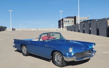 Ford-Thunderbird-1957-Blue-White-4
