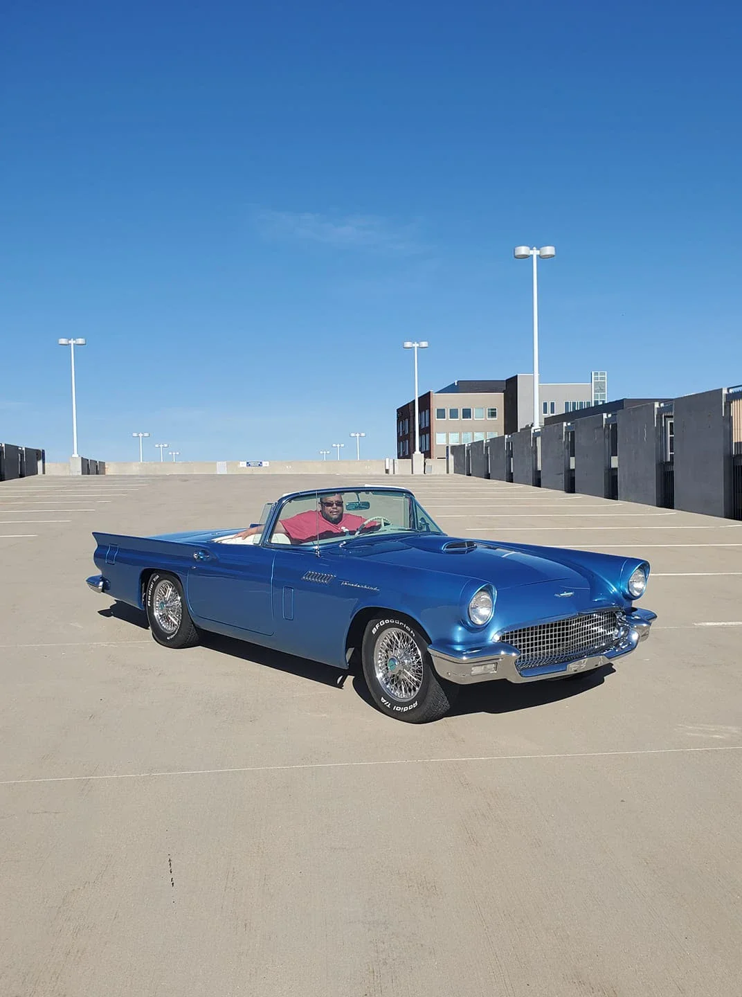 Ford-Thunderbird-1957-Blue-White-4