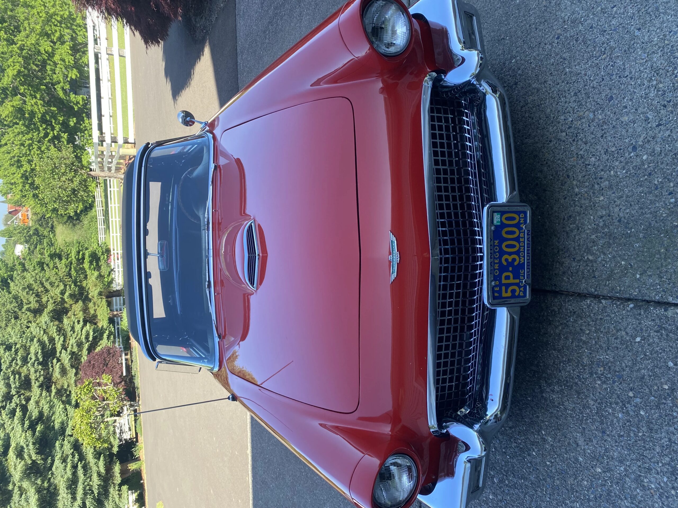 Ford-Thunderbird-1957-Red-Black-12