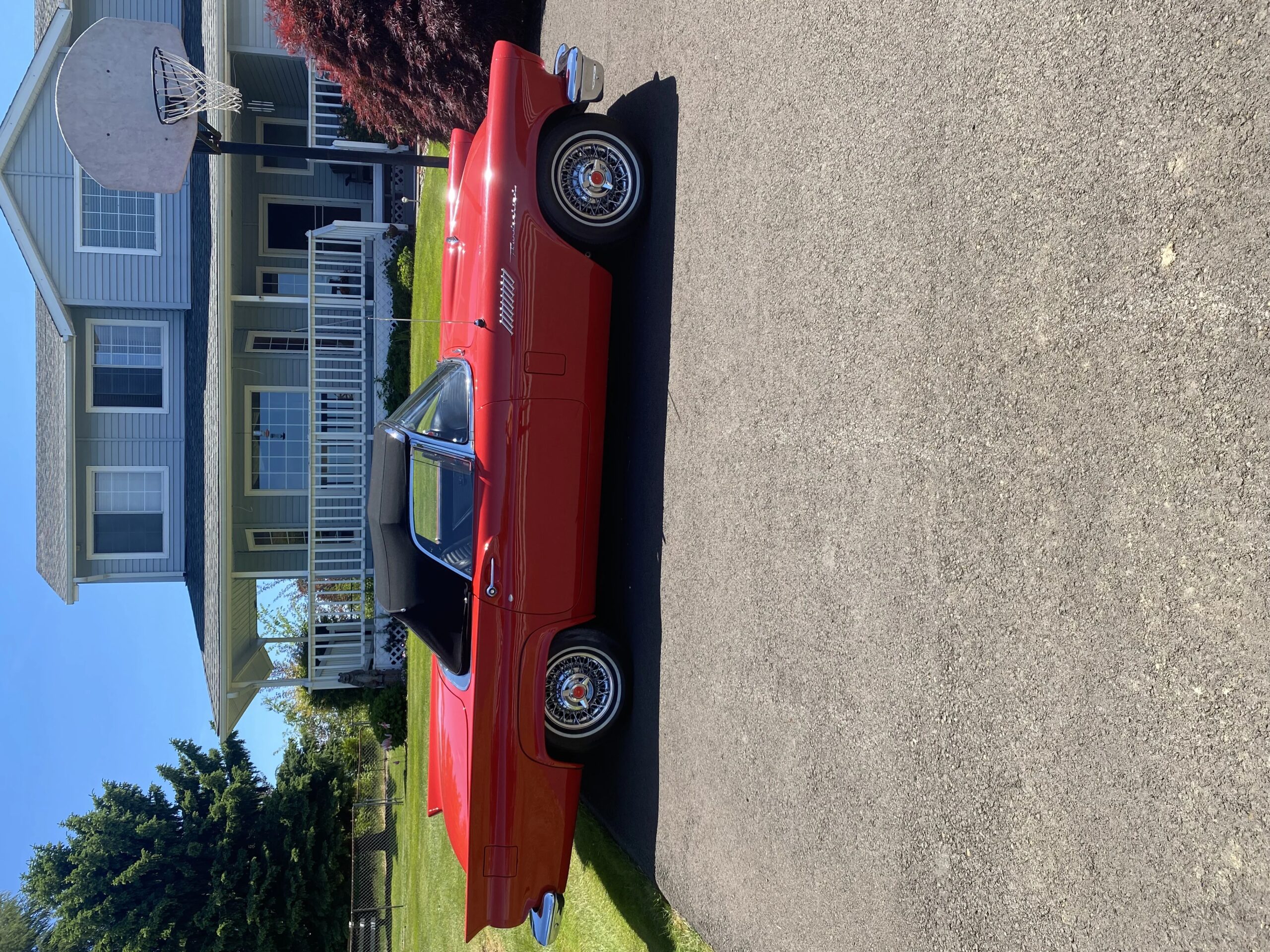 Ford-Thunderbird-1957-Red-Black-5