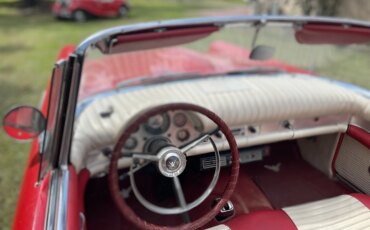 Ford-Thunderbird-1957-Red-White-7