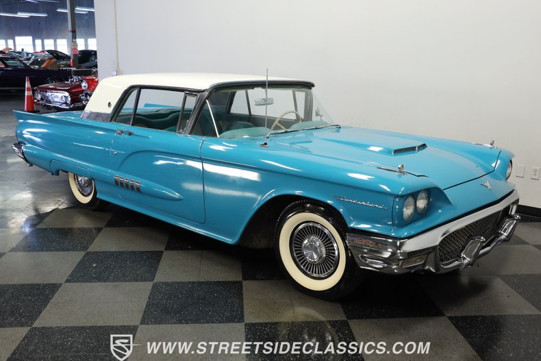 Ford-Thunderbird-1958-Turquoise-Turquoise-11