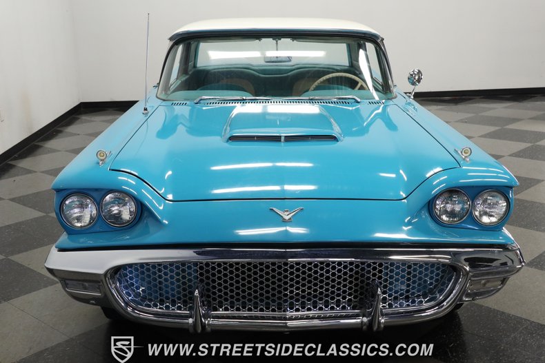 Ford-Thunderbird-1958-Turquoise-Turquoise-13