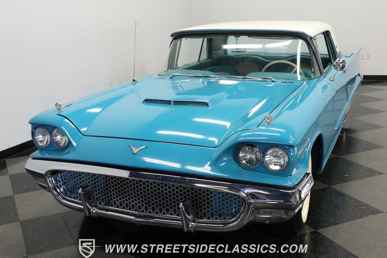 Ford-Thunderbird-1958-Turquoise-Turquoise-14