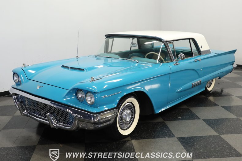 Ford-Thunderbird-1958-Turquoise-Turquoise-15