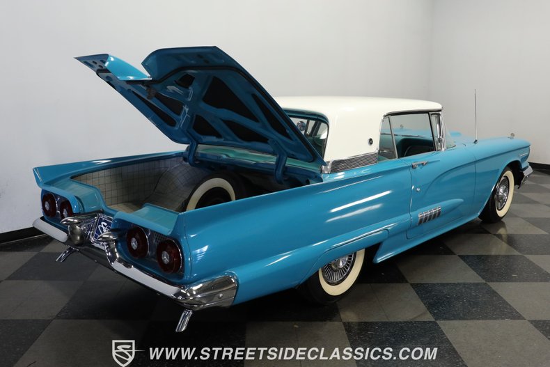 Ford-Thunderbird-1958-Turquoise-Turquoise-4