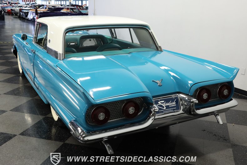 Ford-Thunderbird-1958-Turquoise-Turquoise-5