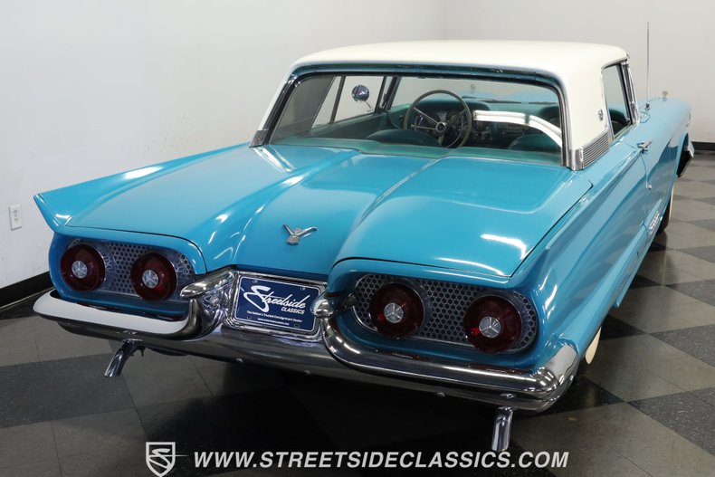 Ford-Thunderbird-1958-Turquoise-Turquoise-7
