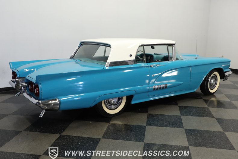 Ford-Thunderbird-1958-Turquoise-Turquoise-9