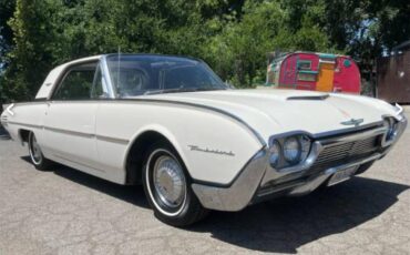Ford-Thunderbird-1961-White-Black