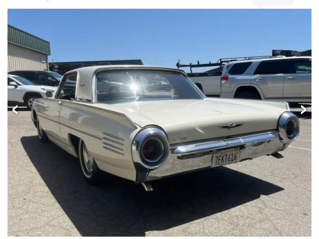 Ford-Thunderbird-1961-White-Black-4