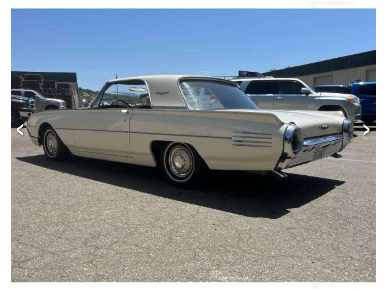 Ford-Thunderbird-1961-White-Black-5