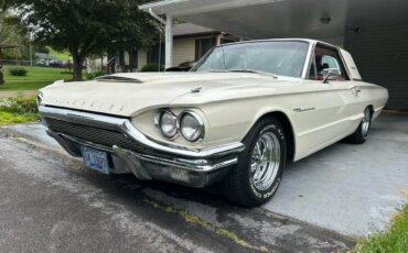 Ford-Thunderbird-1964-Off-White-Red-2