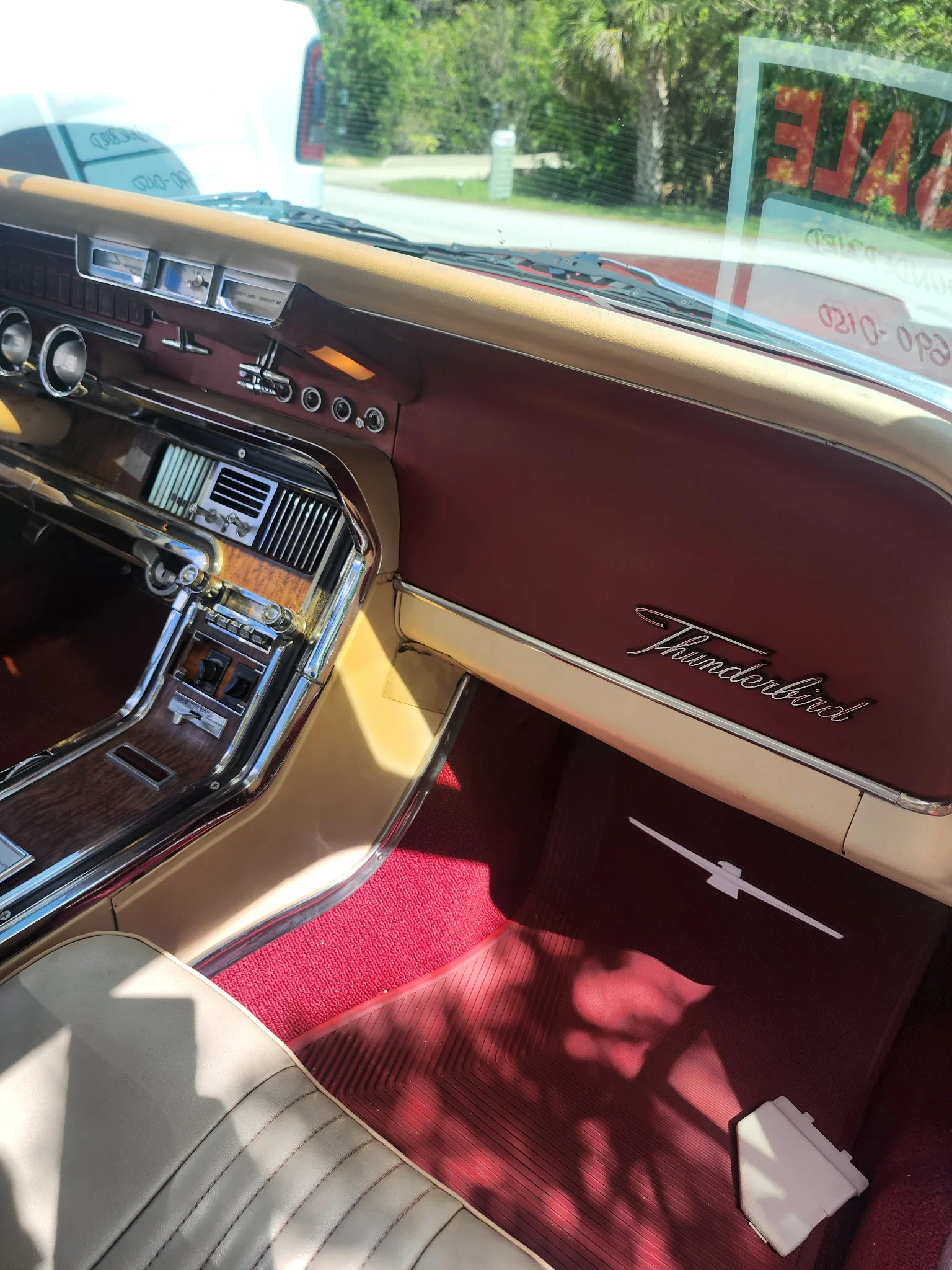 Ford-Thunderbird-1965-Beige-14