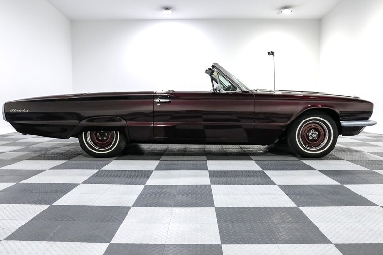 Ford-Thunderbird-1966-Maroon-BLACK-10
