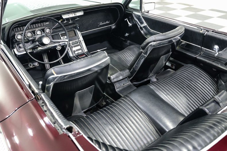 Ford-Thunderbird-1966-Maroon-BLACK-22