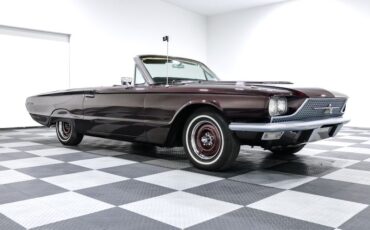 Ford-Thunderbird-1966-Maroon-BLACK
