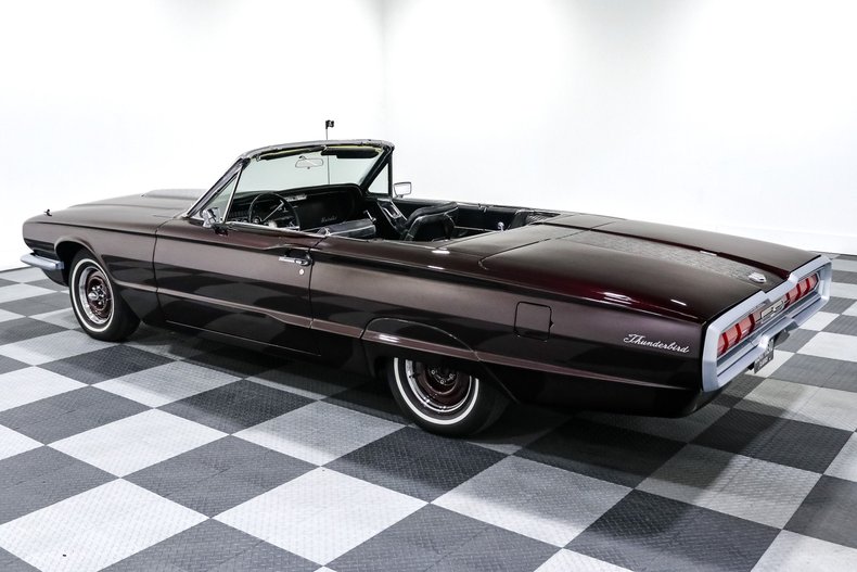 Ford-Thunderbird-1966-Maroon-BLACK-7