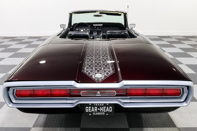 Ford-Thunderbird-1966-Maroon-BLACK-8