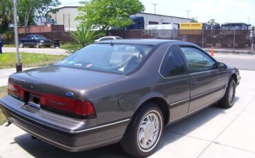 Ford-Thunderbird-lx-1990-Gray-Gray-13