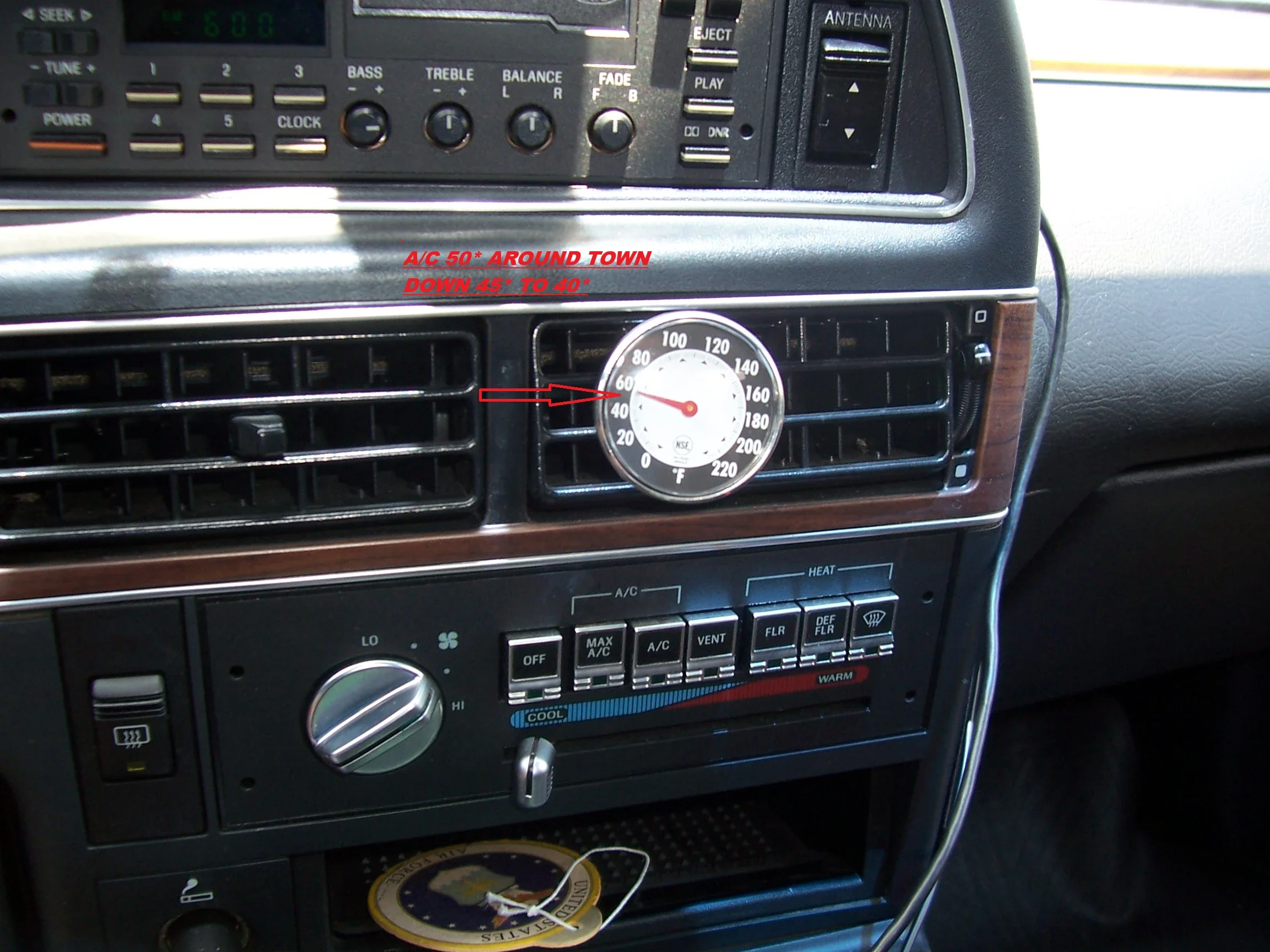 Ford-Thunderbird-lx-1990-Gray-Gray-16