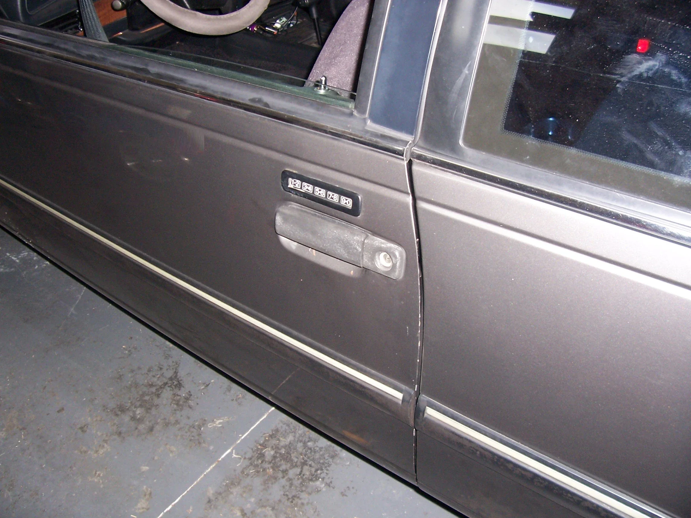 Ford-Thunderbird-lx-1990-Gray-Gray-3
