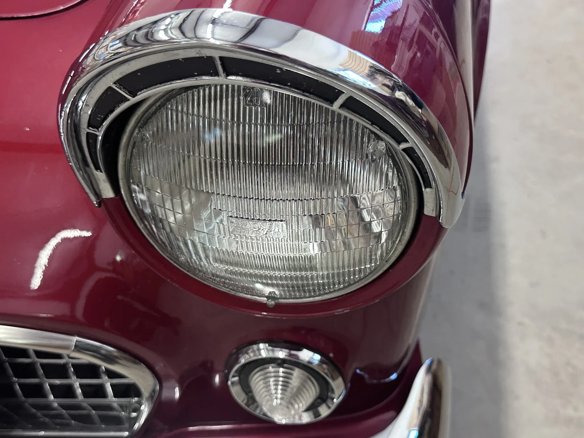 Ford-Thunderbird-sport-1955-Red-Off-White-19