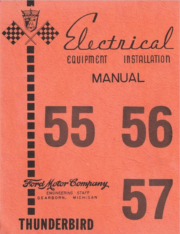 Ford-Thunderbird-sport-1955-Red-Off-White-59
