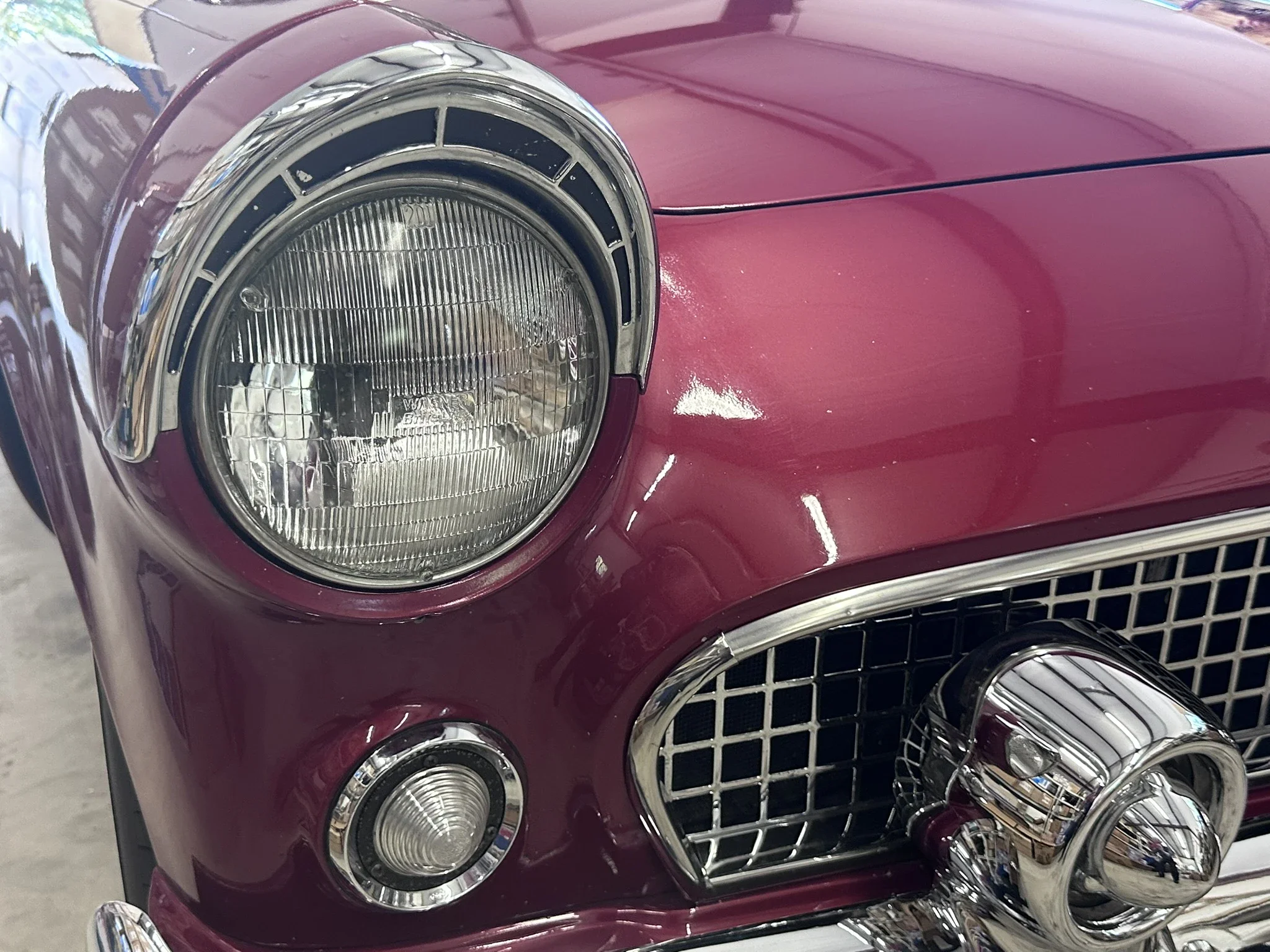 Ford-Thunderbird-sport-1955-Red-Off-White-69