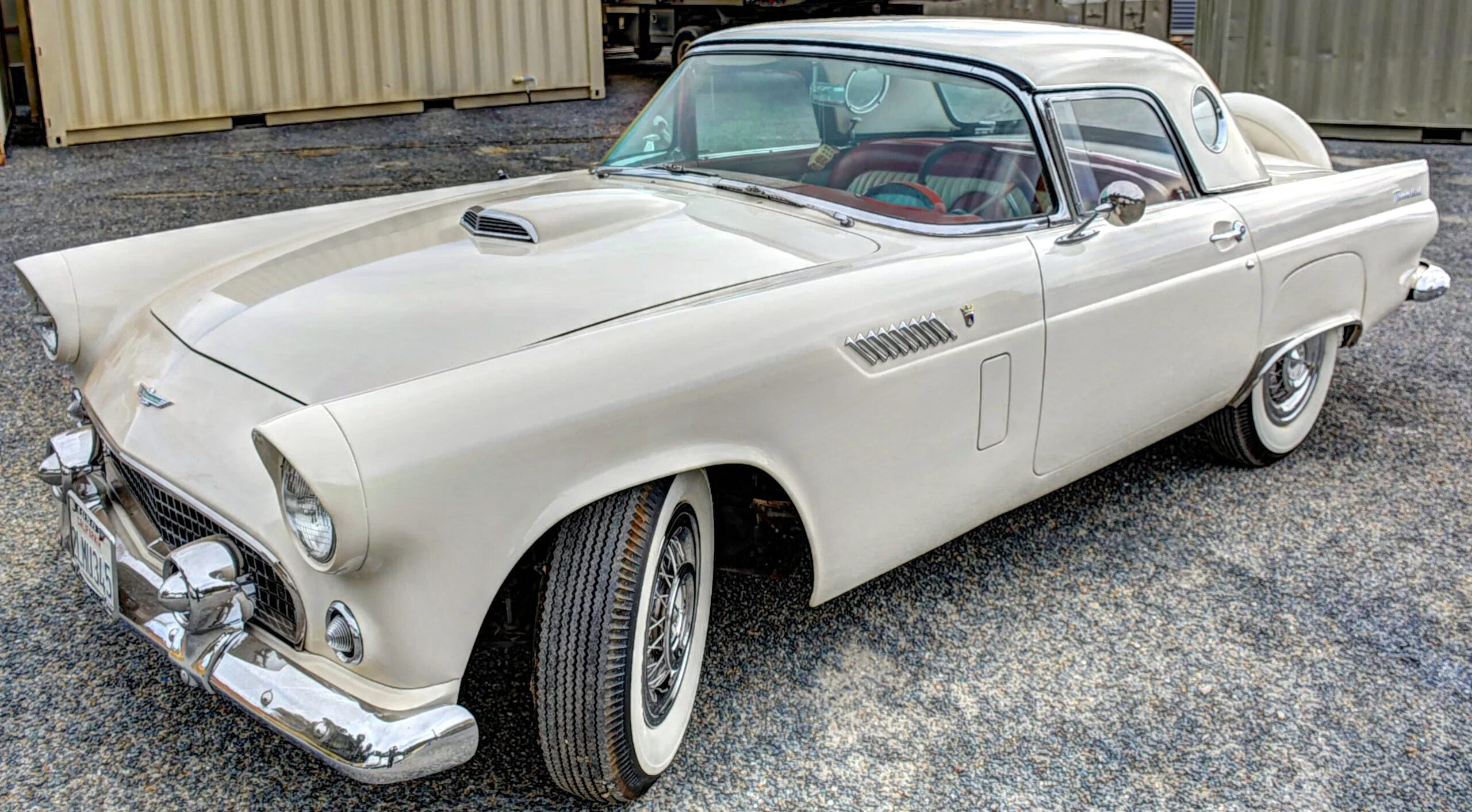 Ford-Thunderbird-sport-1956-White-Red-2