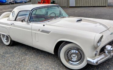 Ford-Thunderbird-sport-1956-White-Red