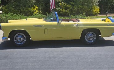 Ford-Thunderbird-sport-1956-Yellow-Brown-3