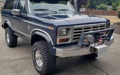 Ford bronco xlt 1984