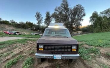 Ford-e-350-econoline-1986-brown-3