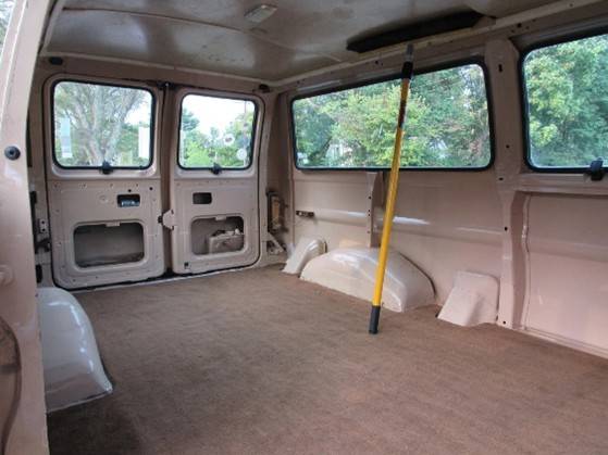 Ford-e-350-one-ton-window-van-1987-brown-5
